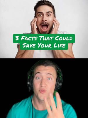 3 Facts That Could Save Your Life 🤯 #savelife #facts #survival #tips #survivaltips 