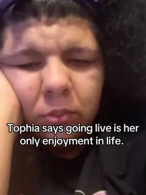 Back when Tophia was banned from going live on TikTok . #tophia #ashleytrevino #ashtrevino #live #santos #relatable #latenightsnack #tophiachu #tophiachulive #angeloispetty 