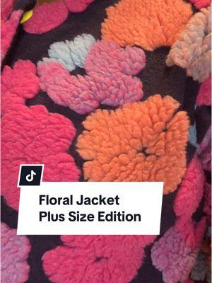 Plus Size Floral Jacket @SassyCurvy.fashion  #plussizefashion#plussizeedition#plussizetiktok#plussizetiktokshop#TikTokShop#tiktokpartner#fashionreview 