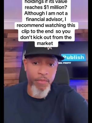 Should we consider selling our Bitcoin holdings if their value reaches $1 million? Although I am not a financial advisor, I recommend watching this clip to ensure you remain in the market. #bitcoin #crypto #cryptoportfolio #hodl #401k 