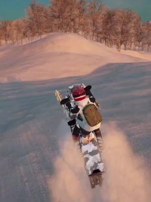 Shredding on sledders @SleddersGame  #sledders #sleddersgameplay #snowmobile #shredding #gaming #fyp #noreplacementfordisplacement #winter #snow #freshpow 