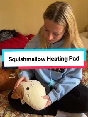 This is the perfect gift for any girl #heatingpad #crampsreliever #portableheatingpad #periodcramps  #squishmallow #squishmallows 