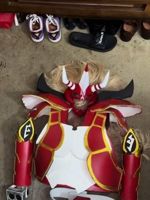 Rebuilding Agunimon 2.0  One of my childhood favorite shows.  Execute SPIRIT EVOLUTION  #agunimon #agunimoncosplay #digimonfrontier #digimonadventure #digimon #digimontcg #spiritevolution #evafoambuild #foamsmith