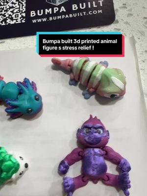 🐾 Ever find yourself stressed out and looking for something to keep your hands busy? 🙋‍♀️ I totally get it—fidgeting has always been my go-to for staying focused and calm. And then, I found Bumpa Built 3D-Printed Animal Figurines... and WOW! 😍 These little guys are more than just adorable—they’re the perfect stress relievers. Whether I’m in a meeting, studying, or just winding down, these cute, articulating creatures help keep my mind at ease. 🦄🐶 They move, twist, and bend in all kinds of ways, and let me tell you—they’re SO satisfying to play with! 🚨 Hurry up and grab yours from TikTok Shop before they’re SOLD OUT! #BumpaBuilt #StressRelief #FidgetToys #3DPrintedArt #AnimalFigurines #FidgetingFix #ArticulatingToys #MindfulnessMoments #StressFreeLife #FidgetingForFocus #RelaxationStation #StressRelieverToys #TikTokShop #FidgetAndRelax #CuteToys #3DPrintingArt #ToyArt #FocusAndRelax #SatisfyingToys #FidgetAddict #ArticulatingAnimals #ToyCollector #TikTokMadeMeBuyIt #BeforeItsGone #ShopNow