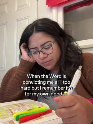 How my bible studies be going: 😭 #convicted #theword #godistheword #wordoftheday #christiantok #christianhumor #relatable #fyp 