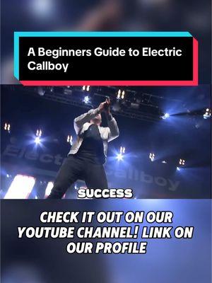 New video out now! A BEGINNERS GUIDE TO ELECTRIC CALLBOY #electriccallboy #metalcore #metalcoretiktok #fyp #babymetal