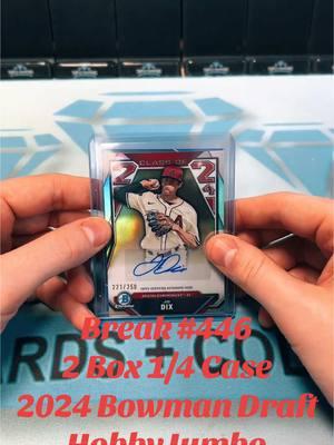 Recap of Break No.446 - 2 Box, 1/4 Case of 2024 Bowman Chrome Baseball Hobby Jumbo #LIVEhighlights #TikTokLIVE #LIVE #autograph #whodoyoucollect #2024 #topps #bowmandraft #bowman #baseball #baseballcards #MLB 