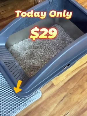 Stainless steel litter boxes to me are so much easier to clean than plastic and they last practically forever #stainlesssteellitterbox #metallitterbox #catsoftiktok #cats #litterbox #litterboxhack #litterboxreview #catnecessities #litterboxcleaning #falldealsforyou #tiktokshopblackfriday #tiktokshopcybermonday #tiktokshopholidayhaul 