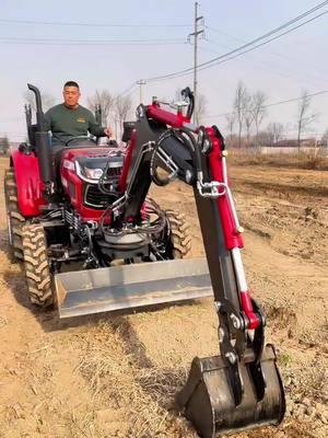 #excavator #agriculturaltractor #wheeledtractor #fourwheeltractor #tractor 