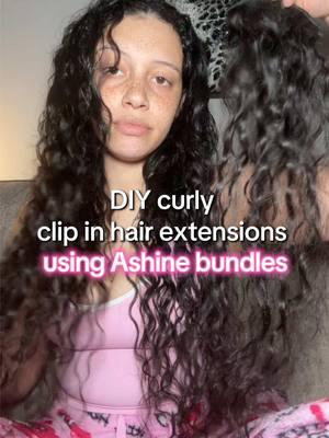 #fyp #ashinebundles #fypシ #tiktokshopfinds #curlyhairextensions #clipinhairextensions 