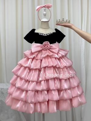 Beautiful Princess girl dress   #outong #yoliyolei #kidsfashion #fashionkids #kidsstyle #fashionista #kidsdress #girlsdress #toddlerdress #babygirlclothes #flowergirldress #partydress #casualdress #babydress  #beauty #fashion #princessdress #usa #uk #Peru #vestidos #dressmall #dressboutique #christmas #supplier 