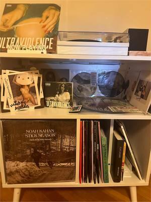 I’ve been collecting vinyl records for the past 2 years just waiting for this moment. I’m so grateful to have this space to clear my mind 🧘🏼‍♀️#noa is hkahan #lanadelrey #musicroom #musictok #vinyltok #recordcollection #tabbycat 