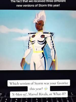 Storm is the female face of Marvel for a reason! ⛈️ #Storm #ororomunroe #xmen #marvelrivals #xmen97 #whatif #mcu 