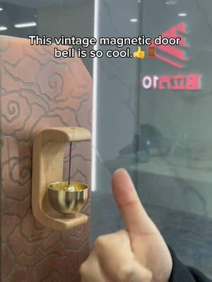 The doorbell my boyfriend gave me is great!🎁😍 #bell #chime #chimebell #magical #intentions #joy #invitegoodenergy #goodvibesonly #doorchime #magneticdoorbell #doorwindchime 
 #renterfriendlydiy #tiktokshopblackfriday #tiktokshopcybermonday #tiktokshopholidayhaul #2025 