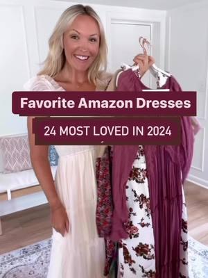 Favorite Amazon Dresses from 2024! 👗 #amazonfinds #dresslover #dresses 