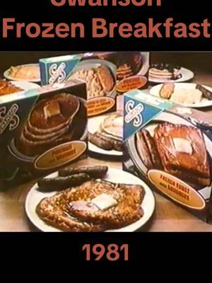 Pull up a chair, America🎶 sit right down there, America 🥞 #80snostalgia #vintagecommercials #80saesthetic #80s #swanson #breakfast #80scommercials 