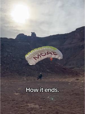 Beginning to end!  #tandembasemoab #basejumping #skydive #moab #utah #travel #family #holiday #2025 #mom #sequence #order #how #science 