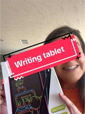 We love these.  #TikTokShop #tiktokpartner #writing #writingtablet #writingtabletforkids 