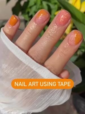 Create nail art using tape for an easy and fun DIY mani💅✨ #smallnails #squareanails #diynails #dippowder #nailart #naillooks #nails #nailgram #nailinspo #nailsathome #nailtrends #naildesign #nailartist #diynails #nailhack #easynails #nailvideo #nailtutorial #dippowder #dippowderdesign #dipnails #dippowdernails #trendynails #nailsoftheday #nailtech #nailtutorials #nailboo #nailsofinstagram #nailsalon #DIYnails #dippowdermanicure #dipkit #gelpolish #fallnails