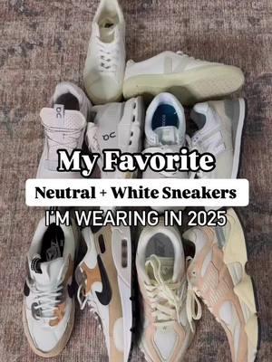 My favorite neutral + white sneakers I’m wearing in 2025🤩👟 .. on my LTK w/ sizing info (Lisa123Marie)🥰 I’m bringing a couple of these with us to Disney + also wear these for travel/the airport, too! All are very comfortable IMO and great for walking around all day 🫶🏻 Direct URL: https://liketk.it/51iXs #whitesneakers #sneakers #nikeshoes #newbalance #newbalance574 #newbalance9060 #veja #vejasneakers #oncloud #springshoes #travelshoes #disneyoutfit