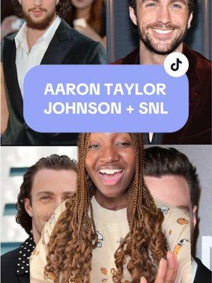 Replying to @taylor Aaron Taylor Johnson in the Brittany Broski interview CONFIRMS he is hilarious! @Saturday Night Live - SNL needs to have him on!!! #aarontaylorjohnson #brittanybroski #snl #comedy #thefallguy 