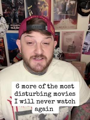 6 more of the most disturbing movies I will never watch again. Watch at your own risk… . . . #horror #horrorcommunity #horrorfan #scary #horrormovies #spooky #terrifying #horrorfilm #instahorror #horrortok #disturbing #extreme #extremehorror