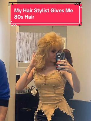 My hair stylist, Rick, is the only person I trust with my hair. He has been doing hair since the 80s so he knows what he’s doing. If you want your 80s dream hair, please see @Rick T. Vincent in Looks Salon in Columbia MD. Tell him I sent you :) #80s #rickvincent #lookssalonandspa #columbiamd #retro #dreamhair #80shair 