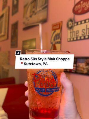 Go back in time with a visit to this retro 50s style restaurant & malt shoppe.  @popsmaltshoppe in Kutztown is a great family friendly spot for burgers, hot dogs, ice cream, shakes and more 🍦 its also a great bang for your buck 💵 find them at 208 W Main St, Kutztown, PA 📍@Berks County Visitors Bureau  #berks #berkscounty #readingpa #allentown #food #vintage #retro #icecream #shakes #retrodiner #pennsylvania 