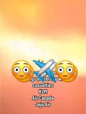 😳😳🙏 #EmergencyLanding #Airline #Airport #News #klm #aircanada #jejuair #airplane #omg 