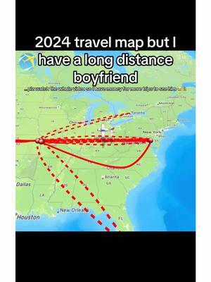 Like babe you’re kinda expensive to visit #loveyoutho #pocketshurt #travel #2024travelmap #travelwrapped #trend #airplane #cruise #viral #annapolismaryland #lawrenceks #FYP #Florida #canada #roadtrip #fyp #longdistance #ldr #ldrcouple #boyfriend 