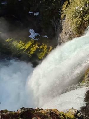 Happy Sunday funday! 🥳💙❄️ #pnwwaterfalls #sahaliefalls #pnw #pnwlife #waterfalltok 