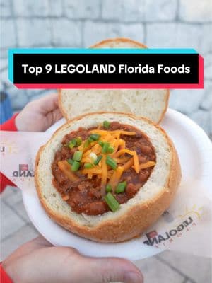 Top 9 LEGOLAND Florida’s Holidays Foods. Legit why does no one talk about how great the culinary program is at LEGOLAND? It’s legit delicious. #legoland #legolandflorida #christmas #legolandholidays #walruscarp #themeparkfood #legolandfood 