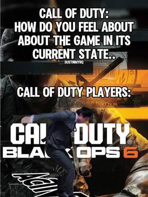 Hey call of duty, can you fix your game. Thanks Call of duty community.  #gamingmemes #activision #codmeme #callofduty #blackops6 #fuckactivison #gamingfunny #gamingfunnymoments #dustinmyrq 