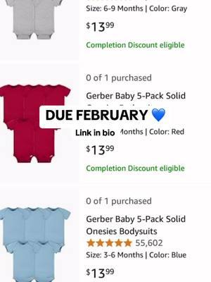 Link in bio 💙💙 #babyregistry #february #pregnant 