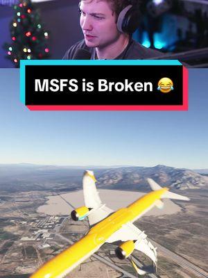 MSFS is Broken 😂 #flightsim #msfs2024 #aviation #msfs #787 #microsoftflightsimulator 