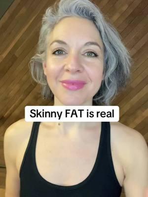 Skinny FAT is not healthy. #daniellaastor #womensupportingwomen #perimenopause #womenover40 #over40tiktok #bellyfat #weightlossadviceforwomen #skinnyfat 