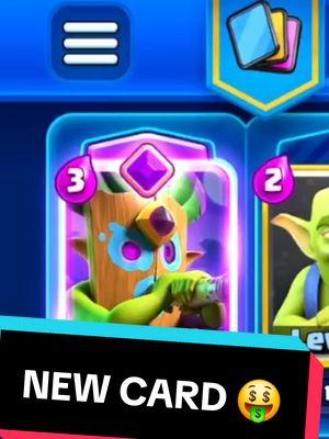 Evo Dart Gob 💀... #supercell #clash #clashroyale #clashupdate #evodartgoblin #evolveddartgoblin #tiktokgaming #fypシ 