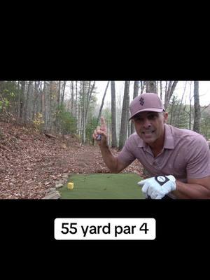 The shortest par 4 in the world but also the toughest #bigfootpitchputt #pitchnputt #shortgame #mrshortgame #golftiktok #golf 