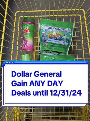 Update: deal 3 is the price with $5 off on Saturday $15ish old system only!  Get Gain Laundry Detergent up to 1/2 off! #dollargeneral #dg #dollargeneralcouponing #coupontok #couponcommunity #savemoney #laundry #budget #cheap #couponing101 #CleanTok #laundrytok 