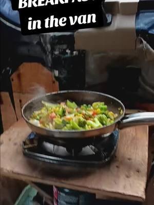 How I cook in a van #vanlifecooking #vanlife #vanlifefood #vanlifekitchen #cookinavan #cookinginavan #livinginavan