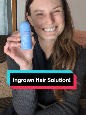 Do you struggle with ingrown hairs?!? #ingrownhairsolution #peachslices #SelfCare #smoothlegs #ingrownsolution #ingrownhairtreatment 