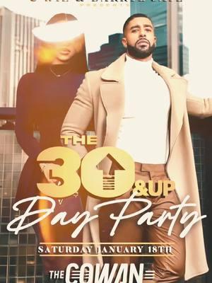 Get ready to kick it with C-Wiz & Darryl Jaye at the 30 & Up Day Party this Saturday, January 18th at The Cowan at Top Golf! Doors open at 3pm, so make sure to grab your tickets NOW before they sell out! #30AndUpDayParty #CowanAtTopGolf #C-Wiz #DarrylJaye #MLKWeekend 🎉🎶🍾