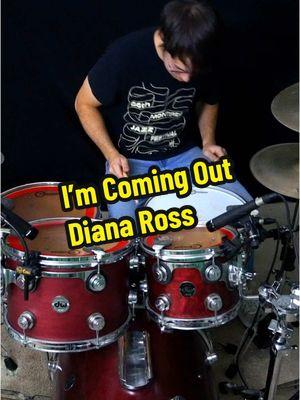 I’m Coming Out was my most viewed cover of 2024! Thanks for of the support and for watching my videos  ❤️  #drummer #groove #dianaross #drumming #80smusic 