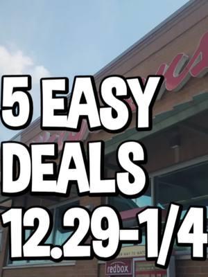 5 Easy Walgreens Deals :12.29-1.4:  🛍🛒 #walgrensdeals #walgreenscouponingthisweek  #walgreenscouponers #couponerdeals #couponers #walgreenshaul #couponersoftiktok 