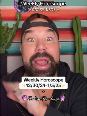 weekly horoscope from 12/30/24-1/5/25 🪐✨🌙 what to expect + zodiac readings for all 12 signs 🔮✨🌙 #weeklyhoroscope #weeklyastrology #astrologytiktok #zodiactiktok #zodiacreading #healingtouch47 