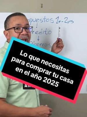 Impuestos de dos años, estar empleado, ahorros, crédito, un buen realtor y banco un banco hipotecario #bienesraices #miprimeracasa #fyp #mdrealestate #mdrealtor #realtorenespañol #propiedades #mdrealtors #inversionesinmobiliarias #parati #casas #propiedad 