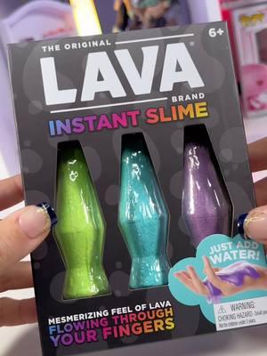 Lava Instant Slime #asmr #slime #lava 