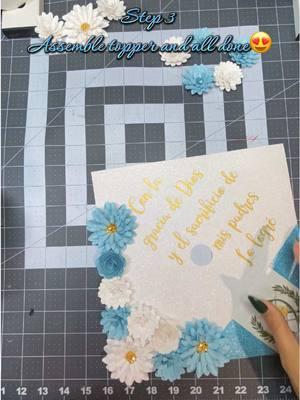 GUATEMALAN FLAG GRAD CAP TOPPER🇬🇹CUSTOM GRAD CAP TOPPER AVAILABLE 👩🏻‍🎓 never too early to purchase for Spring 2025!! #mgmcreations #guatemala #guatemalanflag #guatemalagradcap #rolledflowers #paperflowers #floresdepapel #parati #fyp #foryoupage #foryou #gradcap #gradcaptopper #firstgen #firstgeneration #latinagrad #gradcapdesigns #guatemala #graduationcapdesigns #gradcapideas #floralgradcap #floralgradcapideas #latinaownedbusiness #mexicanowned #classof2025 #classof2024