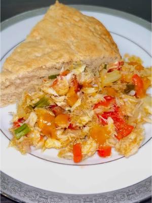 Hey Good People! Hope all is well! #coconut #bake #saltfish 