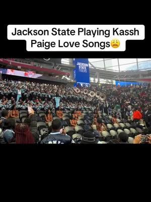 Who else still sang the song word for word? 😂🙋🏾‍♀️ Jackson State Sonic Boom of the South is always going to do it 🔥 🎥: @charliesworld._ - JSU | HBCU Band | HBCU Dance #hbcu #hbculove #hbcupride #hbcubuzz #jsu #jacksonstate